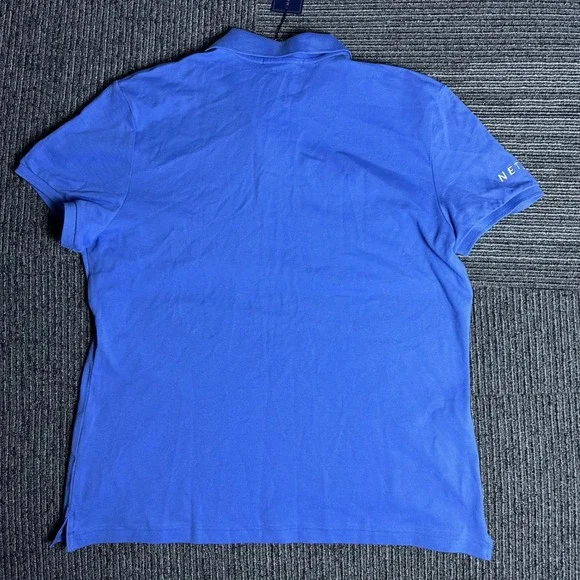 NETJETS x Ralph Lauren Golf Polo Shirt Classic Fit Blue Embroidered XL NEW Women - Picture 4 of 6